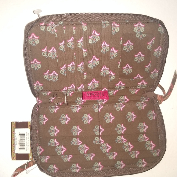 MaggiB Wristlet - Chocolate Paisley - Picture 2 of 3
